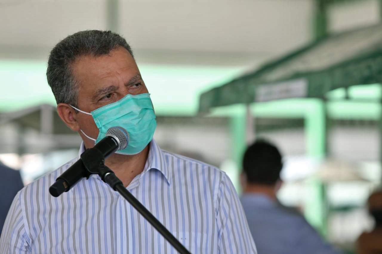 Na imagem, o governador Rui Costa, do PT