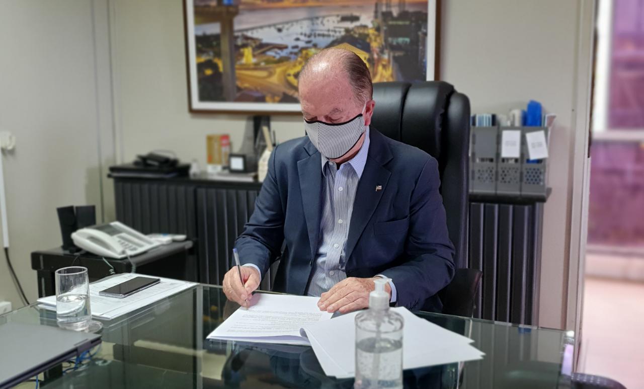 Vice-governador, João Leão, secretário da pasta