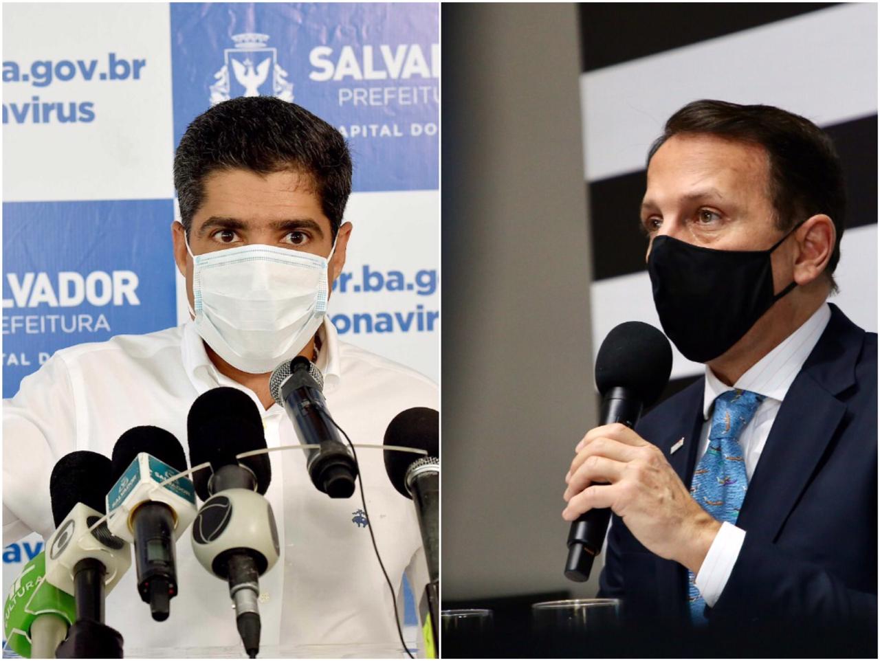 Neto e Doria romperam politicamente após o gestor paulista tirar o vice-governador Rodrigo Garcia do DEM para se filiar ao PSDB