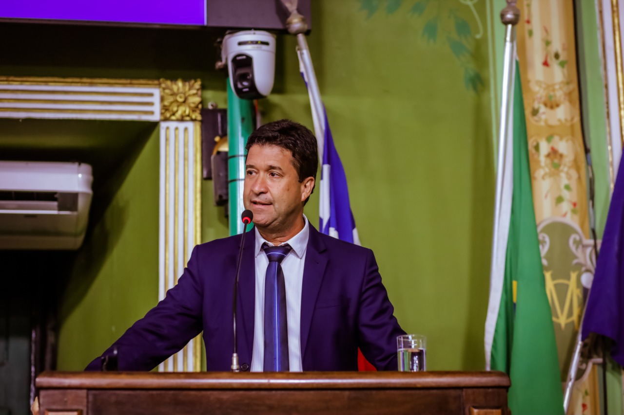 O vereador Marcos Mendes (PSOL)