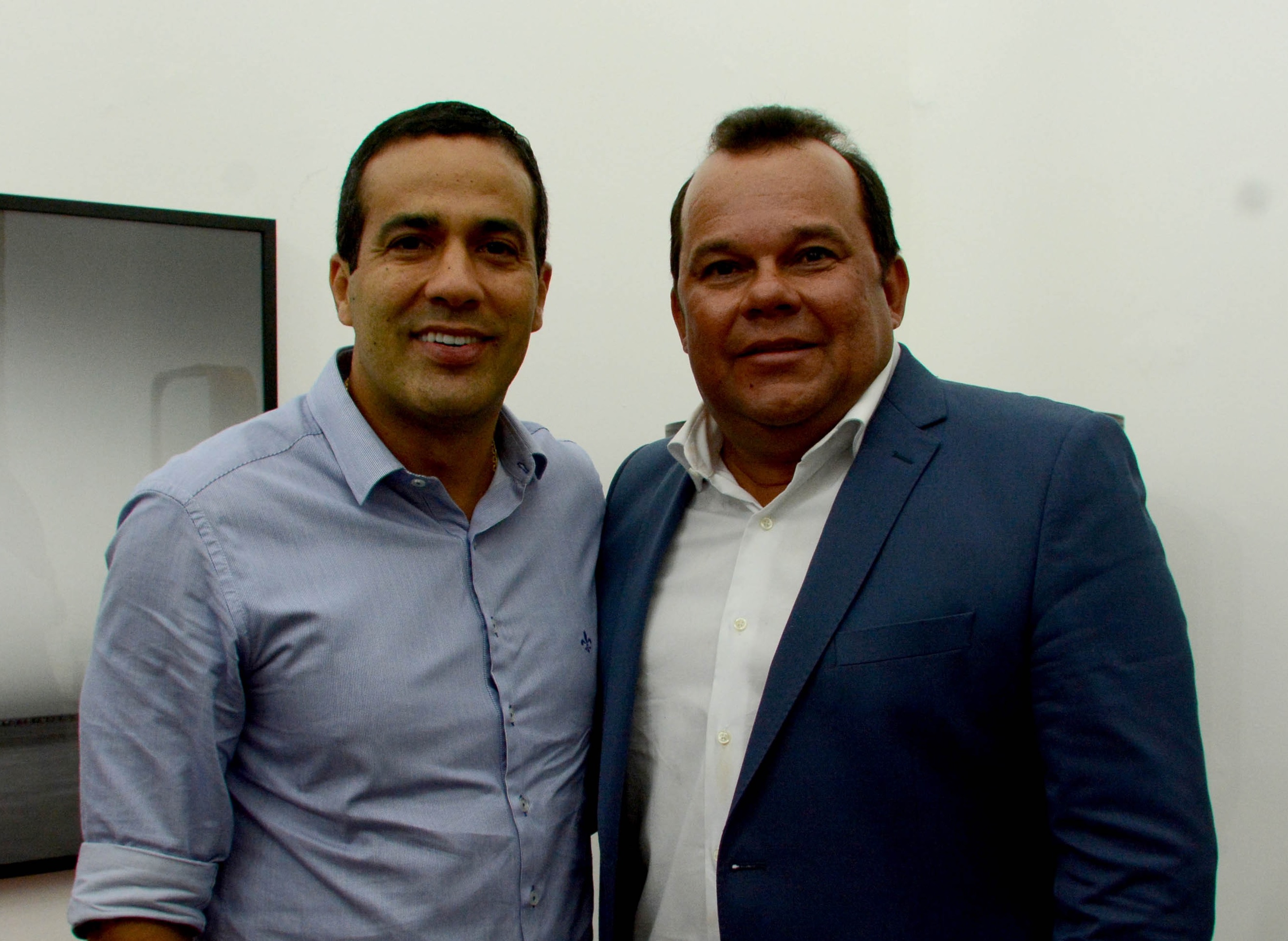 Na imagem, o vice-prefeito Bruno Reis e o presidente da Câmara de Salvador, Geraldo Júnior Na imagem, o vice-prefeito Bruno Reis e o presidente da Câmara de Salvador, Geraldo Júnior