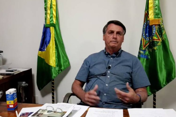 O presidente Jair Bolsonaro