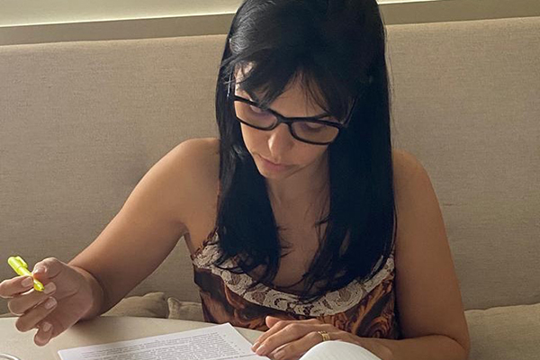 A vice-prefeita e pré-candidata à Prefeitura de Morro do Chapéu, Juliana Araújo (PL)