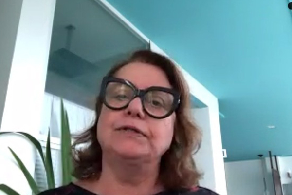 A secretária estadual de Políticas para as Mulheres, Julieta Palmeira