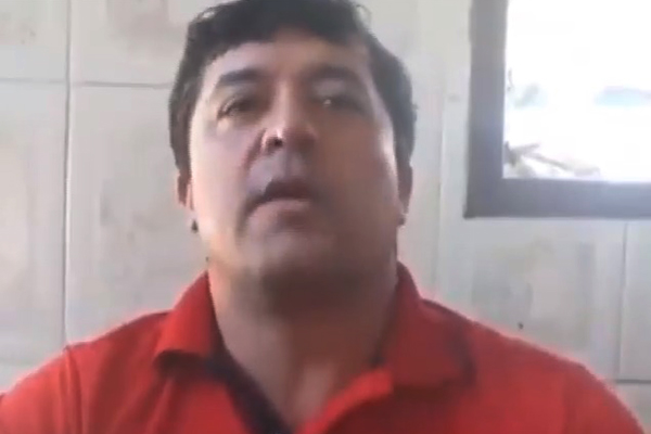 O presidente do PT de Laje do Muriaé, no interior do Rio de Janeiro, Liédio Luiz da Silva O presidente do PT de Laje do Muriaé, no interior do Rio de Janeiro, Liédio Luiz da Silva