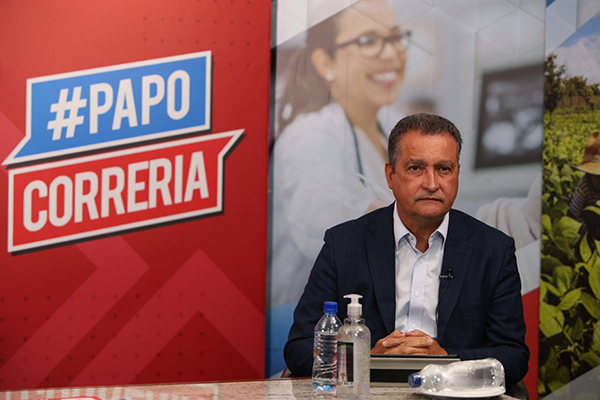 Na imagem, o governador Rui Costa, do PT Na imagem, o governador Rui Costa, do PT