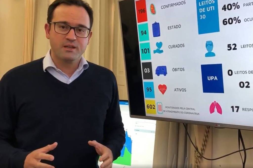 O ex-secretário de saúde de Bento Gonçalves (RS), Diogo Siqueira