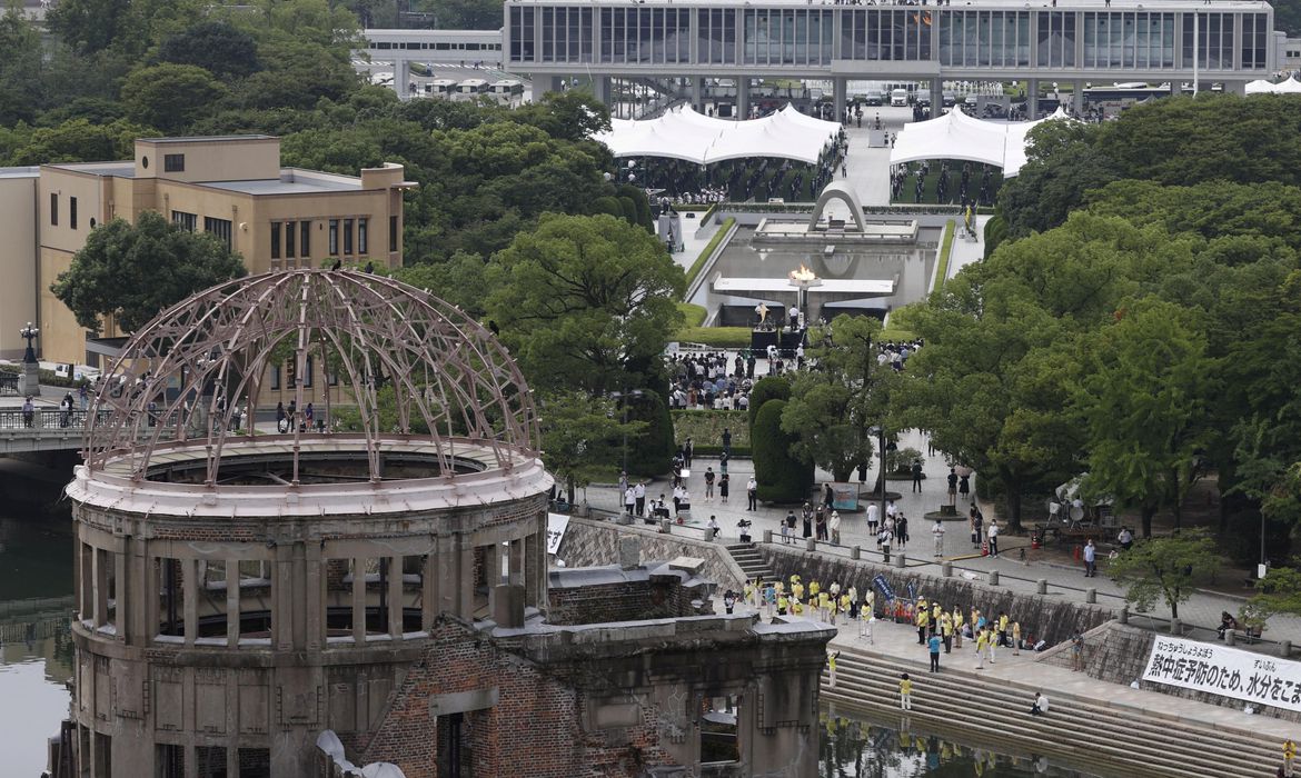 Imagem de Hiroshima: primeiro ataque com bomba atômica completa 75 anos