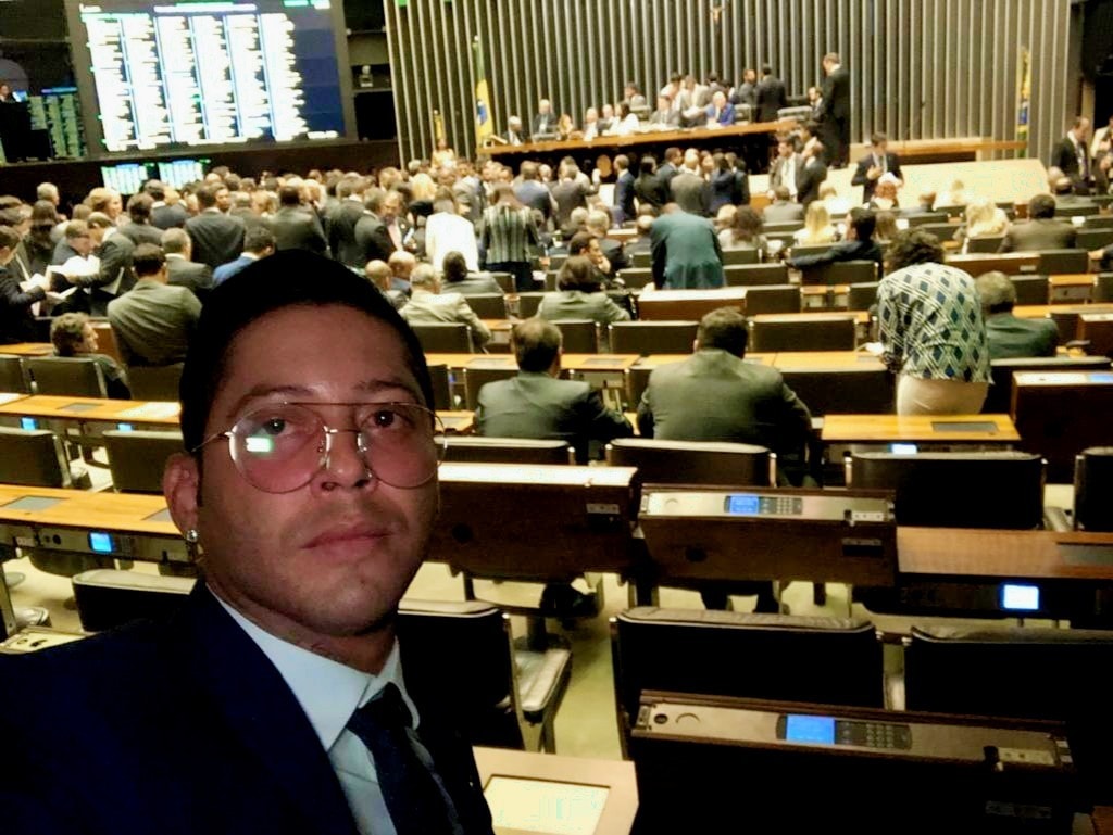 Na imagem, o deputado federal Igor Kannário, do DEM