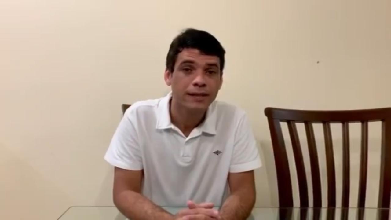 Na imagem, Thiago Gilleno, pré-candidato à Prefeitura da cidade pelo PSD Na imagem, Thiago Gilleno, pré-candidato à Prefeitura da cidade pelo PSD