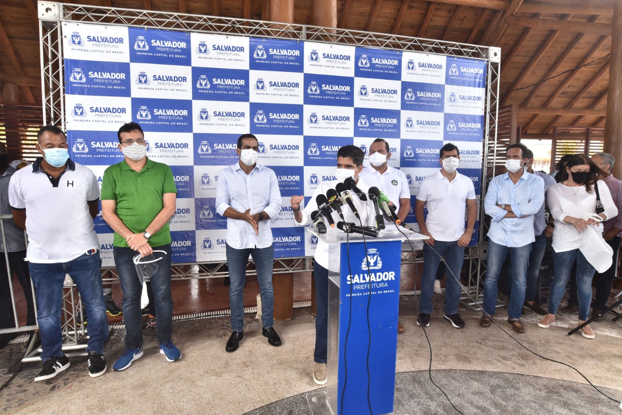 Imagem de Trecho de orla requalificado ressalta beleza de Amaralina