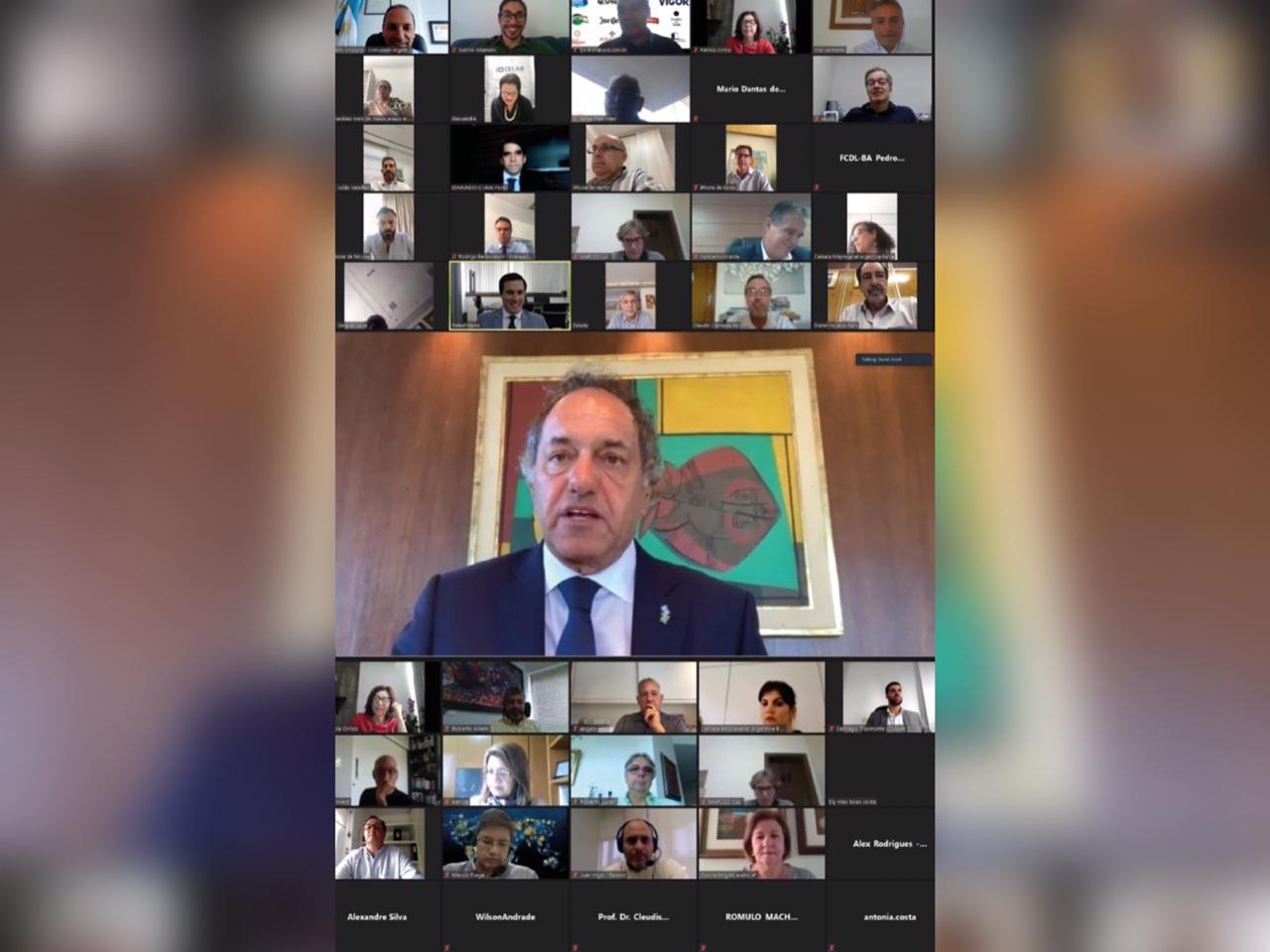 Imagem de Embaixador Daniel Scioli participa da Assembleia Geral da Câmara Argentina Bahia