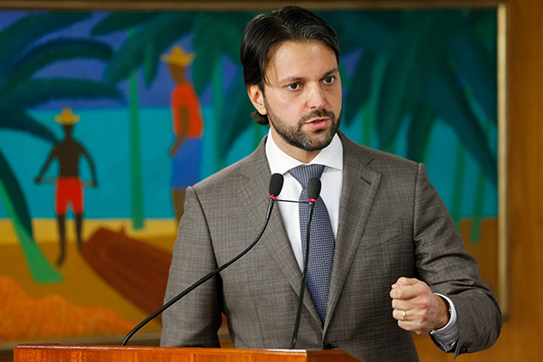 o secretário dos Transportes Metropolitanos de São Paulo, Alexandre Baldy (PP)