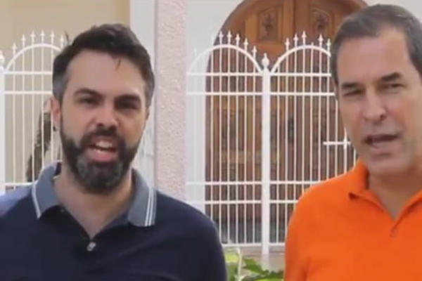 Jonathan Molar (PSB) e Caio Checon (Solidariedade)