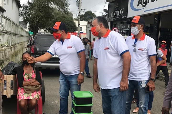 O presidente estadual do Solidariedade, Luciano Araújo, visitou diversos municípios do Estado neste final de semana