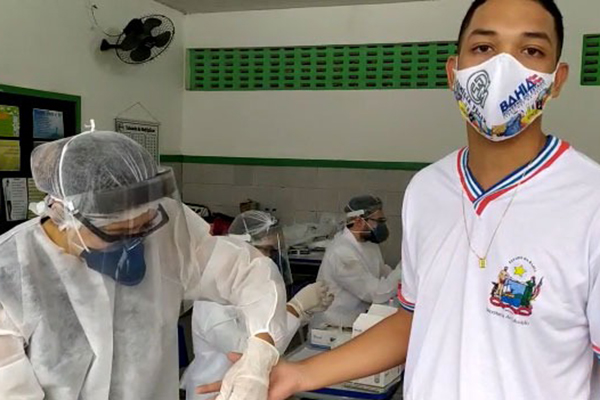 Cidade de Ilhéus ganhou um dia extra para a aplicação dos testes