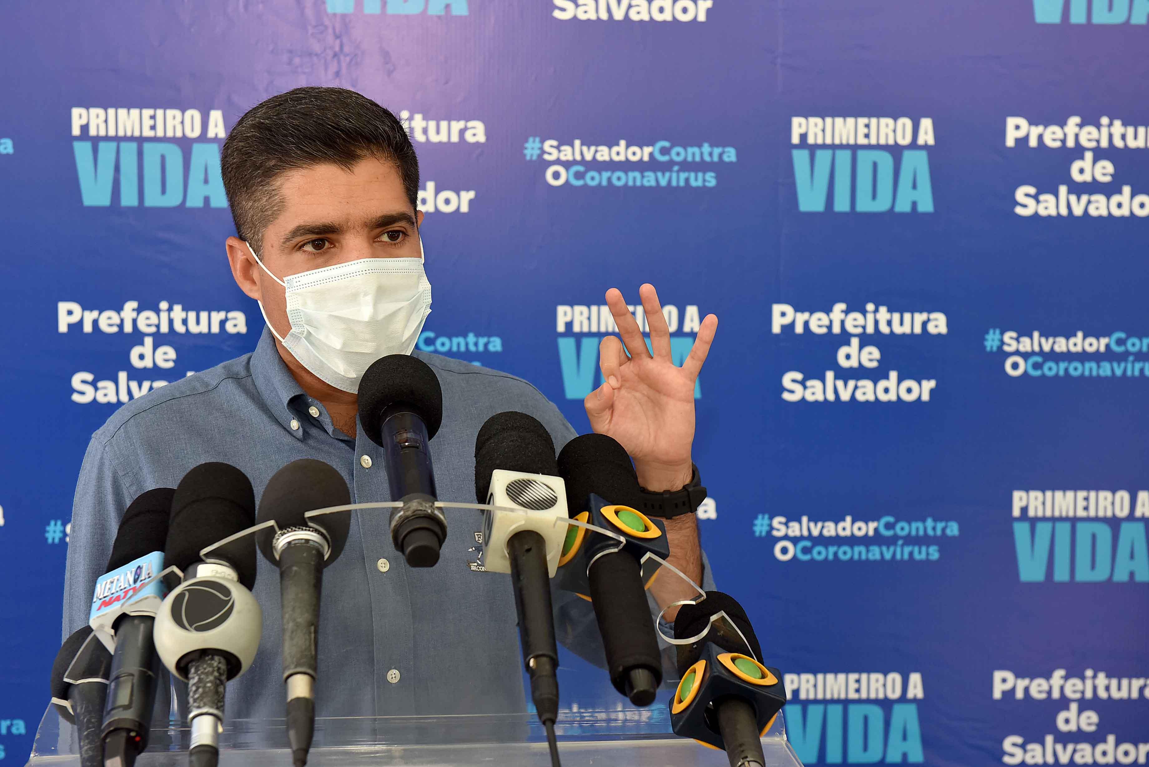 Imagem de ACM Neto garante que irá anunciar nome do PDT para compor chapa com Bruno Reis até sábado Imagem de ACM Neto garante que irá anunciar nome do PDT para compor chapa com Bruno Reis até sábado