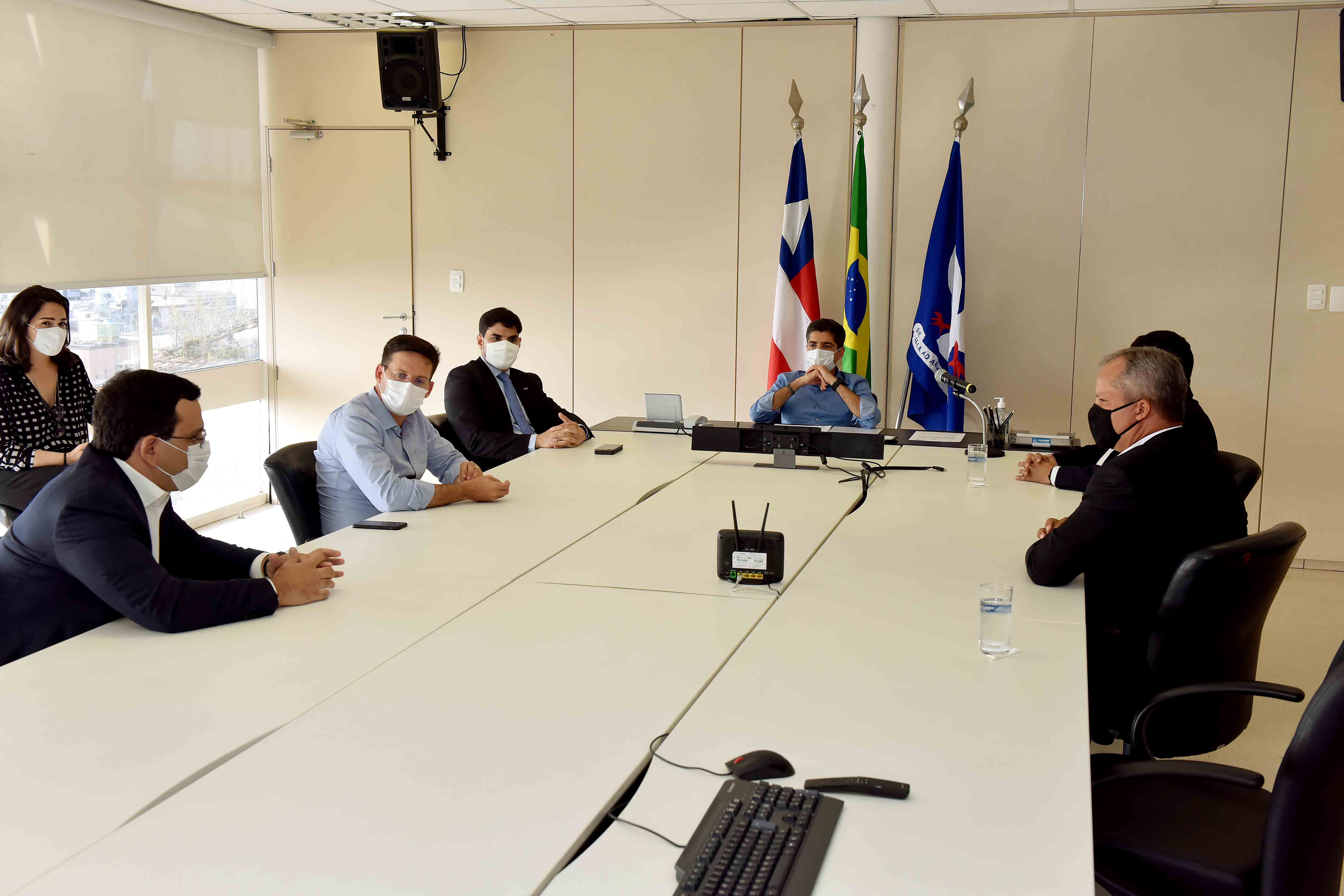 Reunião na Agência Brasileira de Desenvolvimento Industrial 