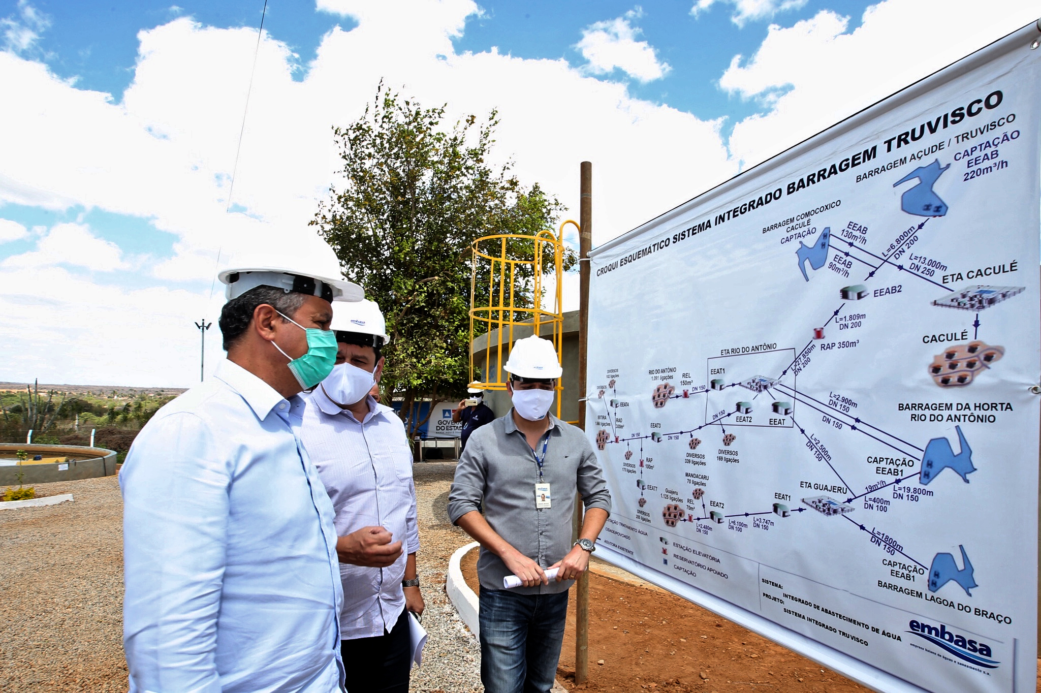 A obra tem investimento de R$ 6,8 milhões