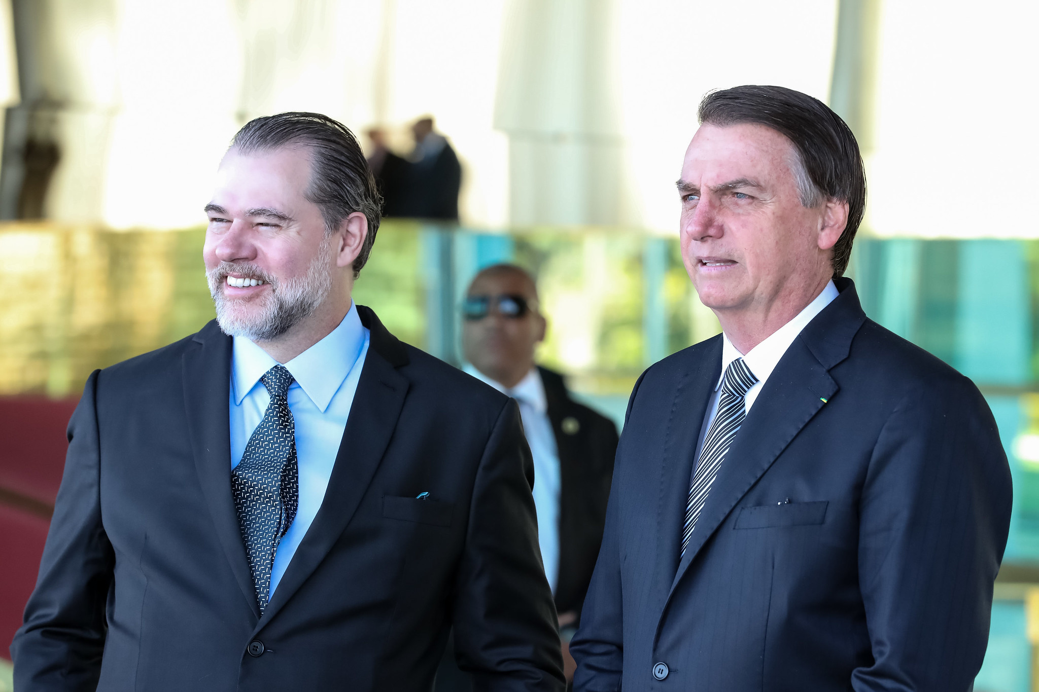 Dias Toffoli e Jair Bolsonaro