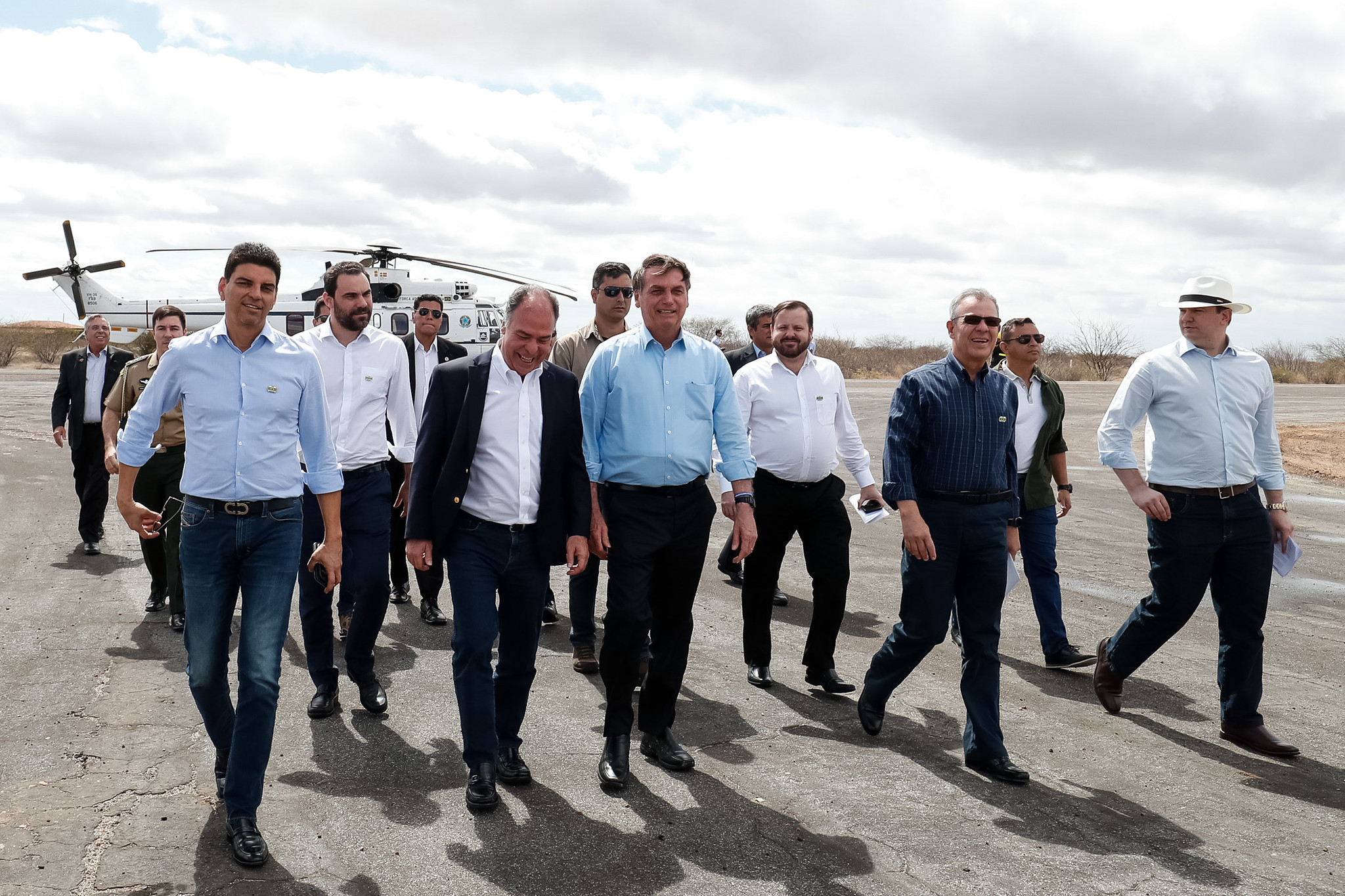 Na imagem, o presidente Jair Bolsonaro em uma outra visita ao estado Na imagem, o presidente Jair Bolsonaro em uma outra visita ao estado
