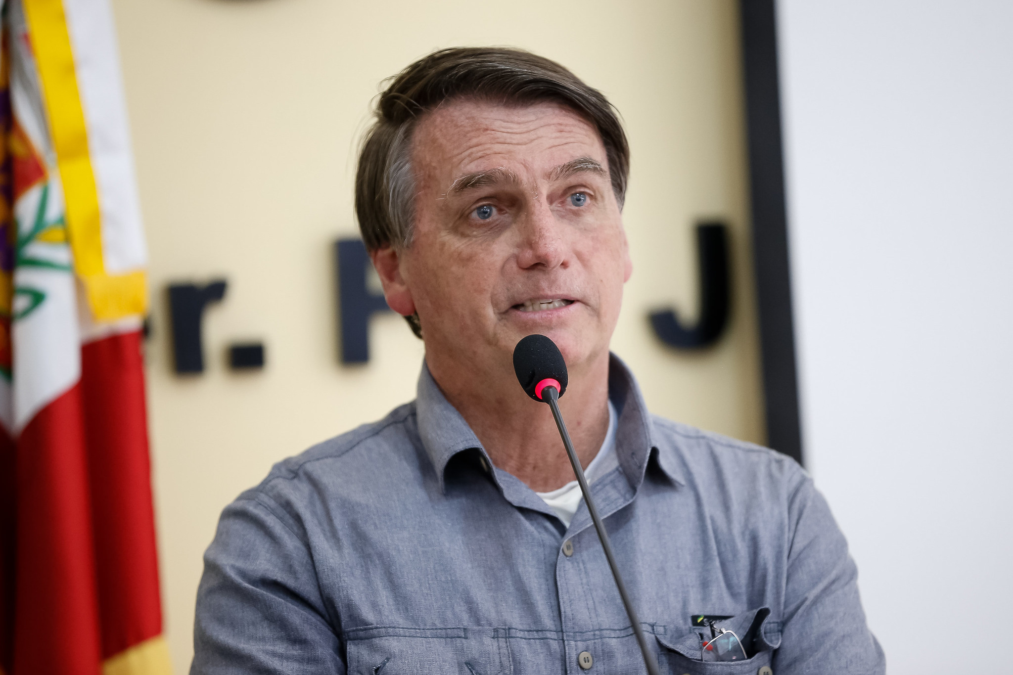 O presidente Jair Bolsonaro