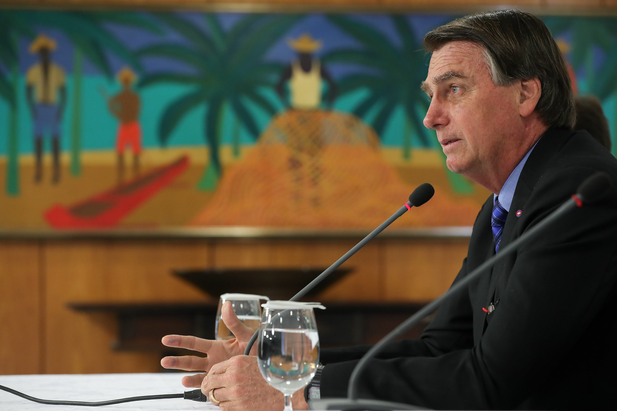 O ex-presidente Jair Bolsonaro O ex-presidente Jair Bolsonaro