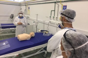 Os treinamentos acontecem semanalmente