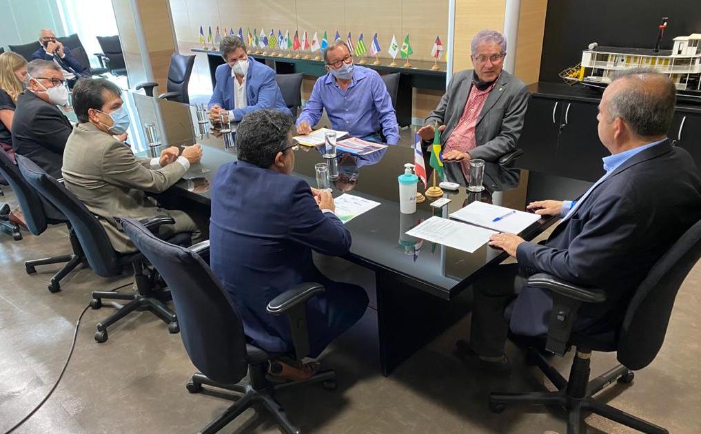 Audiência no gabinete do ministro do Desenvolvimento Regional