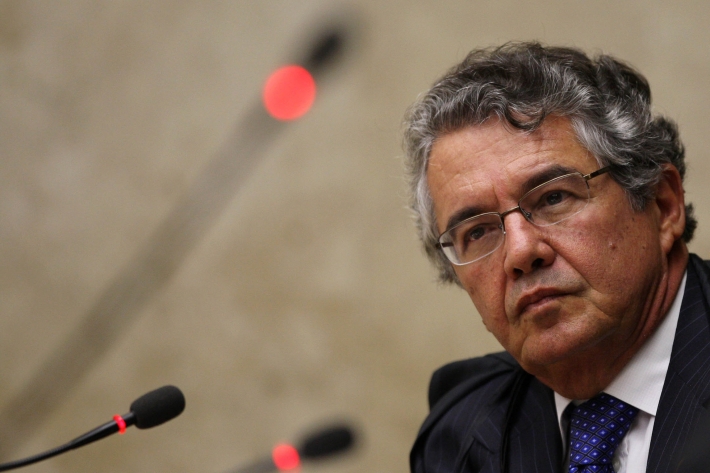 O ministro Marco Aurélio Mello, do Supremo Tribunal Federal (STF) O ministro Marco Aurélio Mello, do Supremo Tribunal Federal (STF)