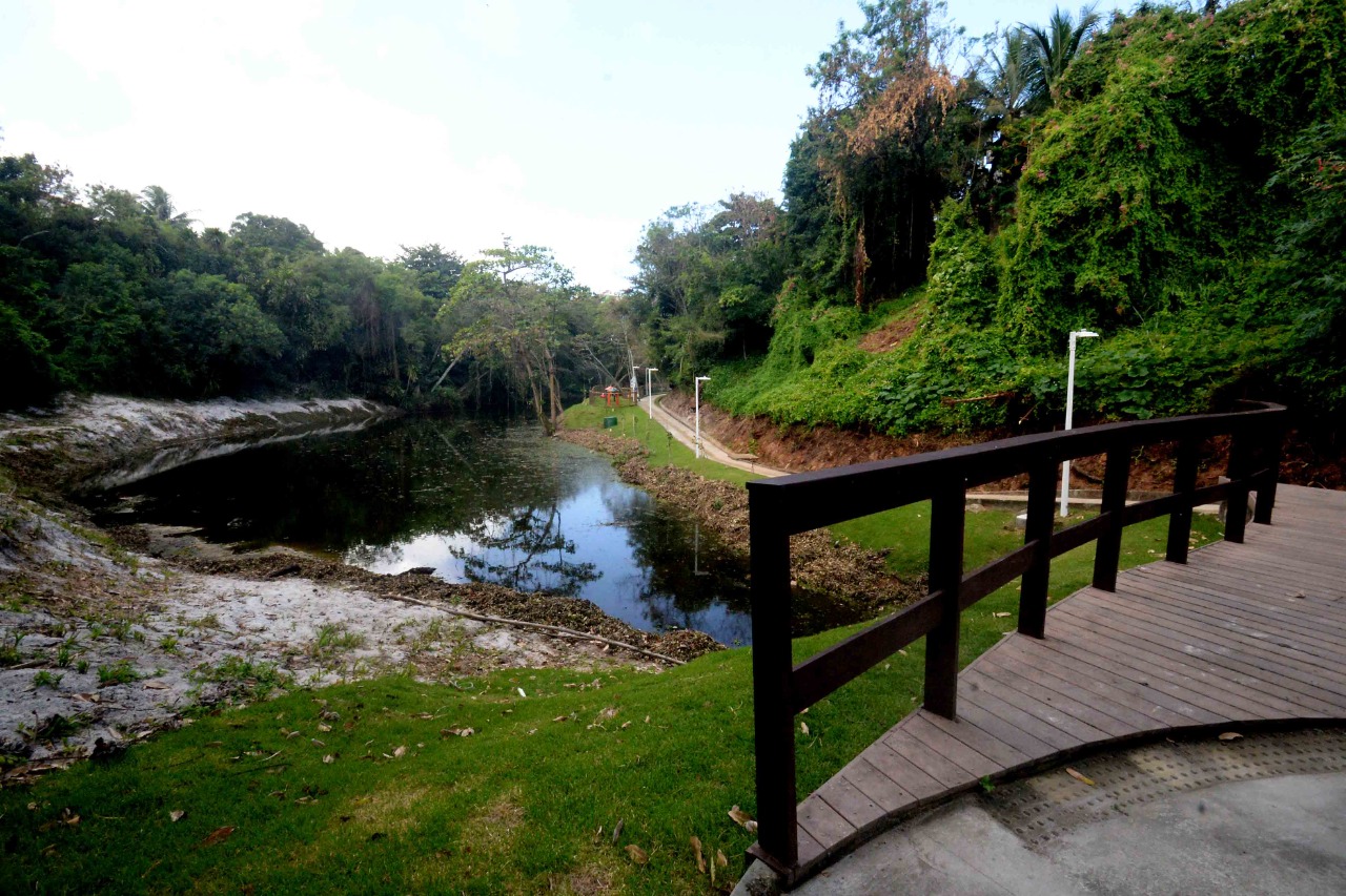 Lagoa dos Pássaros, localizada no bairro do Stiep