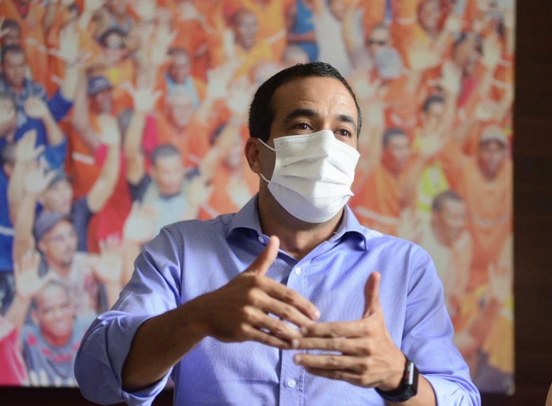 O candidato a prefeito de Salvador, Bruno Reis (DEM)