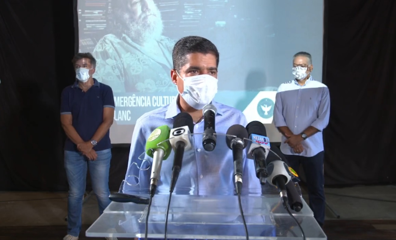 Na imagem, o prefeito de Salvador, ACM Neto, do DEM Na imagem, o prefeito de Salvador, ACM Neto, do DEM