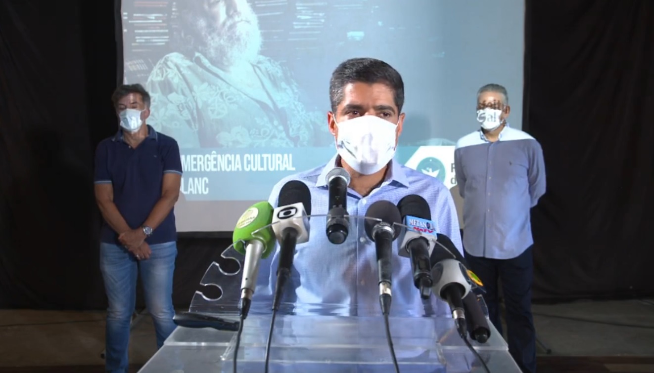 Na imagem, o prefeito de Salvador, ACM Neto, do DEM Na imagem, o prefeito de Salvador, ACM Neto, do DEM