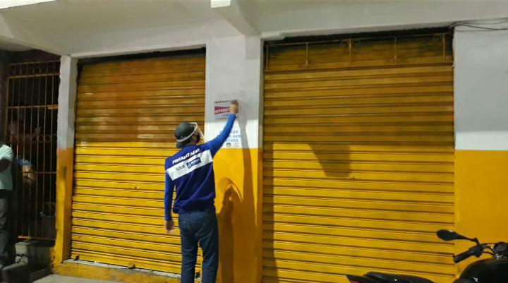 Os bares foram responsáveis pelo maior número de interdições Os bares foram responsáveis pelo maior número de interdições