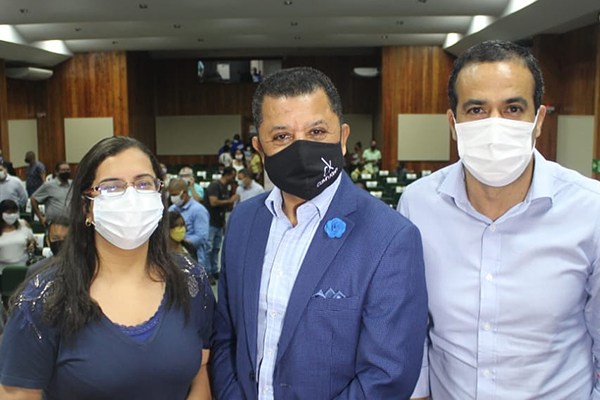 Ana Paula Matos, Abílio Santana e Bruno Reis Ana Paula Matos, Abílio Santana e Bruno Reis