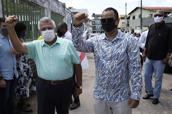 A chapa Bacelar e Magno Lavigne disputará as eleições municipais em Salvador A chapa Bacelar e Magno Lavigne disputará as eleições municipais em Salvador