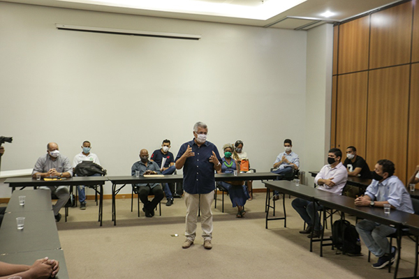 O presidente estadual do Podemos e pré-candidato à Prefeitura de Salvador, deputado federal Bacelar, tem se reunido com os pré-candidatos à Câmara de Vereadores