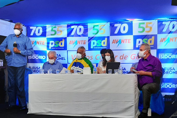 Convenção do Avante oficializa o deputado federal Pastor Sargento Isidório candidato a prefeito de Salvador Convenção do Avante oficializa o deputado federal Pastor Sargento Isidório candidato a prefeito de Salvador