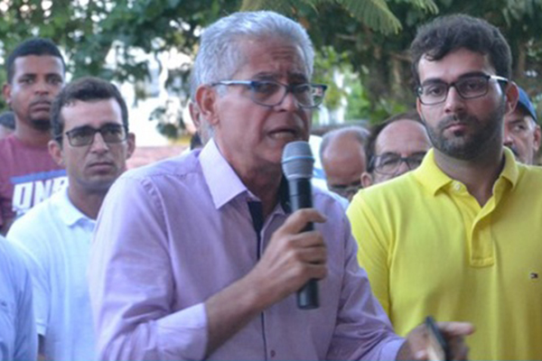 O prefeito de Belmonte, Janival Andrade Borges