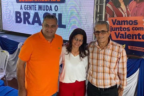 Luciano Araújo, Iracema Nery e Cézar Rios Luciano Araújo, Iracema Nery e Cézar Rios