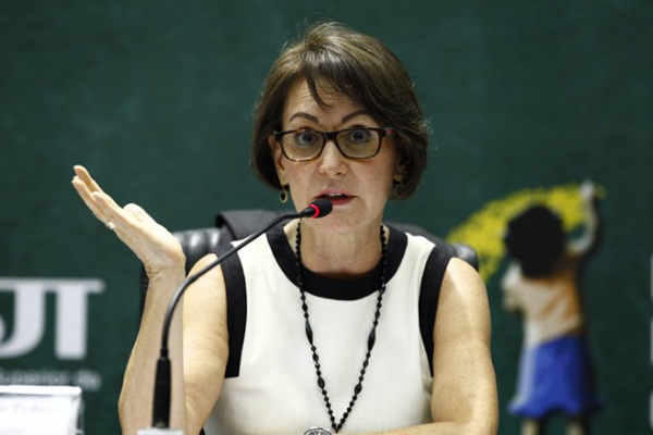 A presidente do Tribunal Superior do Trabalho (TST), ministra Maria Cristina Peduzzi A presidente do Tribunal Superior do Trabalho (TST), ministra Maria Cristina Peduzzi