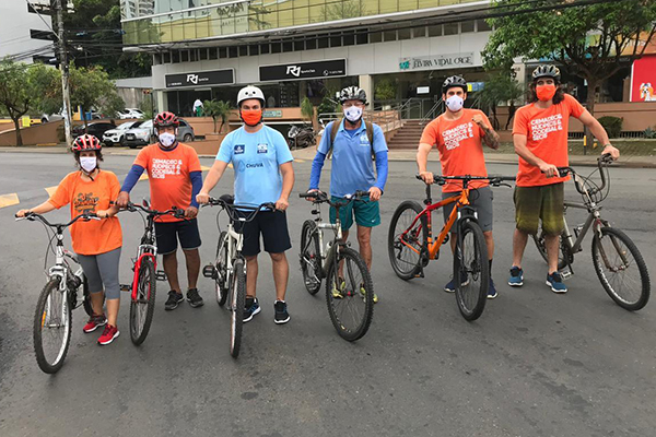 Servidores da Codesal participaram de evento ciclístico em comemoração ao Dia Mundial da Locomoção por Meios de Transportes não Motorizados Servidores da Codesal participaram de evento ciclístico em comemoração ao Dia Mundial da Locomoção por Meios de Transportes não Motorizados