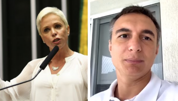 A ex-deputada Cristiane Brasil e o secretário de Educação do Rio Pedro Fernandes A ex-deputada Cristiane Brasil e o secretário de Educação do Rio Pedro Fernandes