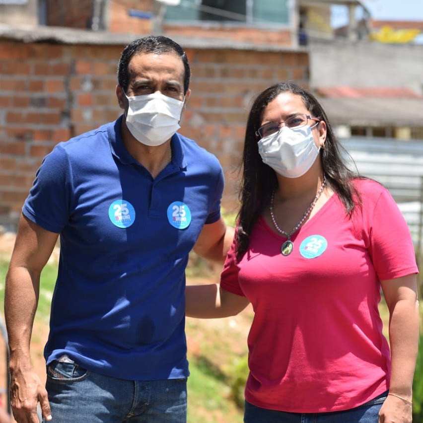 Bruno Reis e Ana Paula Matos Bruno Reis e Ana Paula Matos