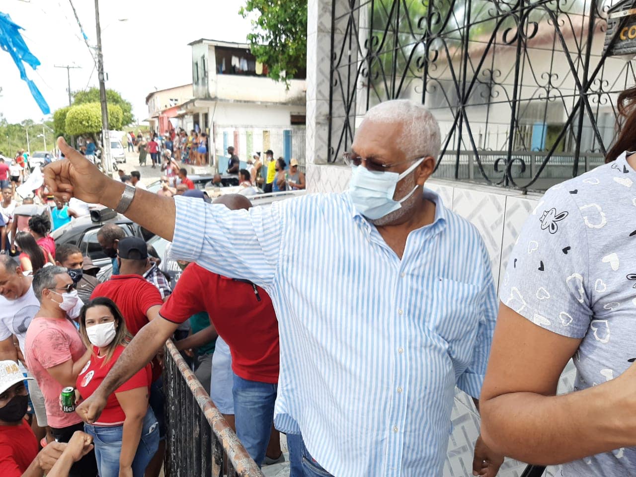 Na imagem, Calmon, candidato à Prefeitura de São Francisco do Conde pelo PP