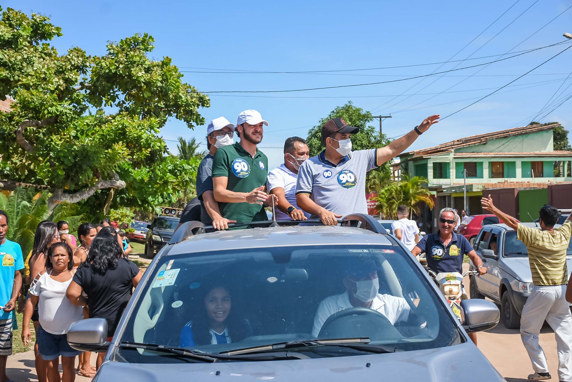 Na imagem, o deputado federal Uldurico Júnior, candidato à Prefeitura da cidade pelo Pros