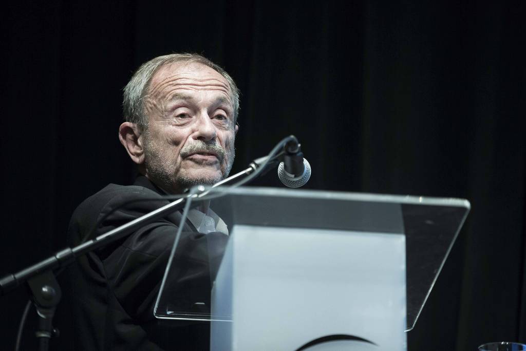O cientista político polonês Adam Przeworski durante seminário em São Paulo O cientista político polonês Adam Przeworski durante seminário em São Paulo