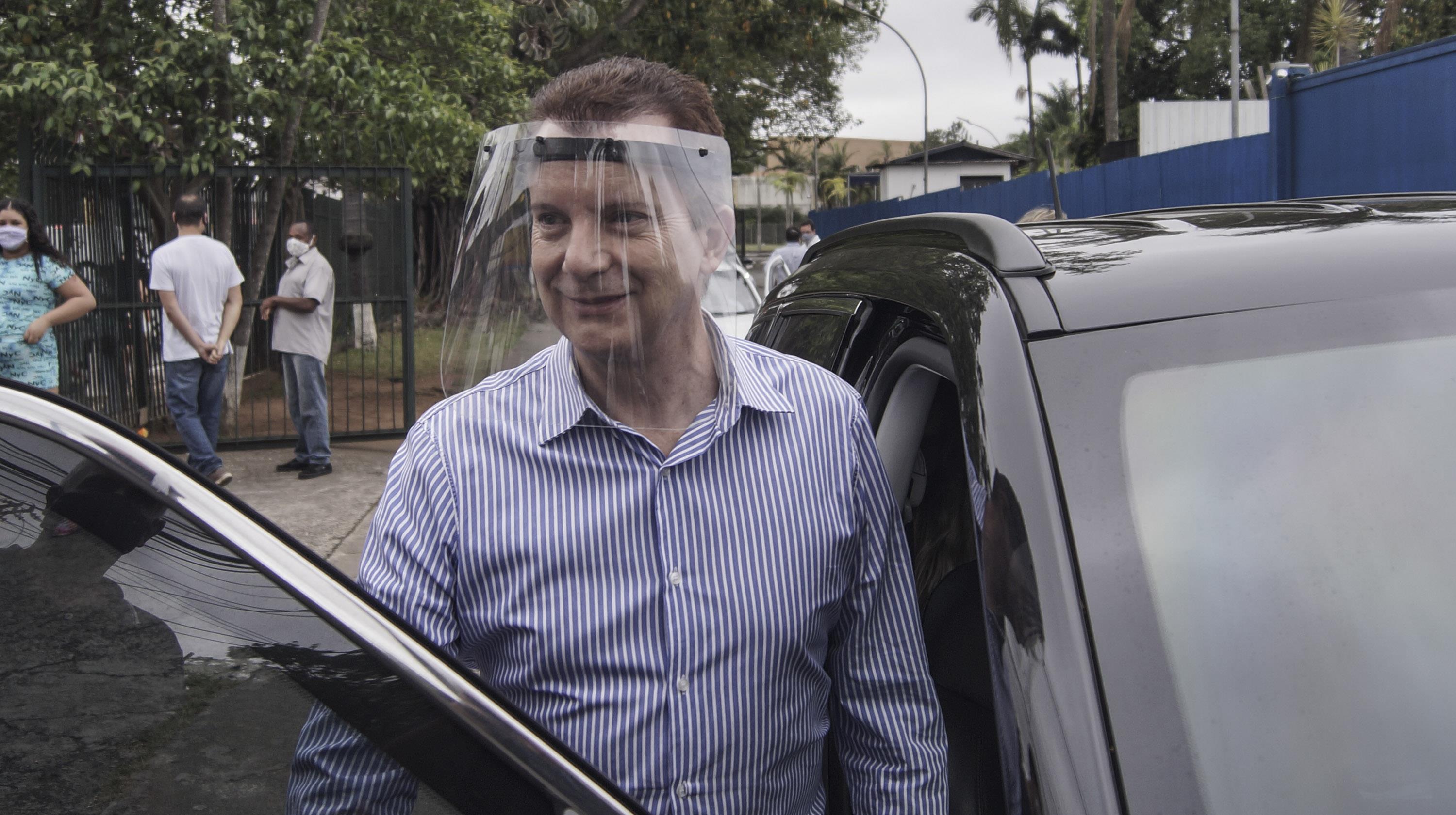 O candidato a prefeito de São Paulo Celso Russomanno (Republicanos)