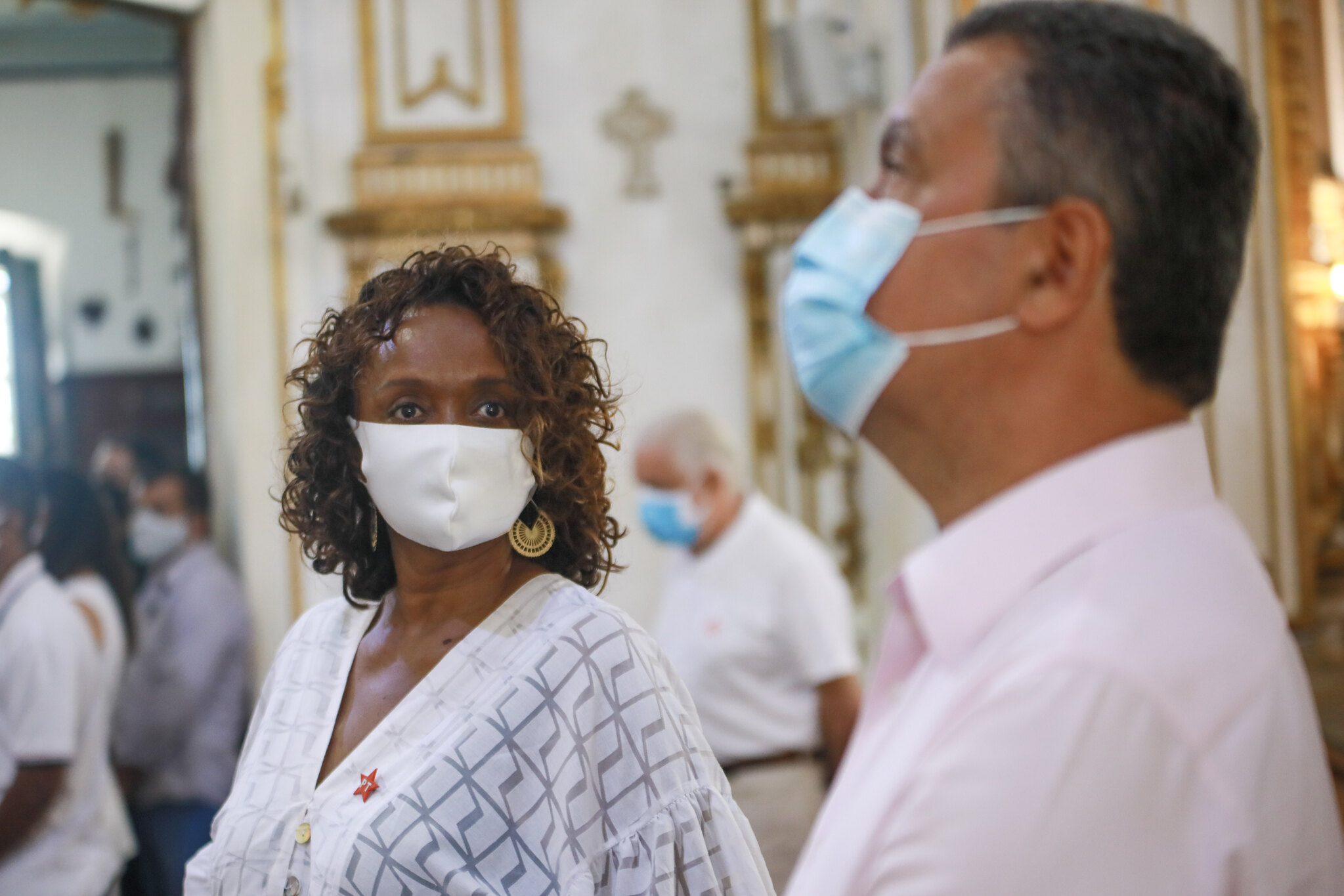 Na imagem, Denice Santiago aparece ao lado do governador Rui Costa Na imagem, Denice Santiago aparece ao lado do governador Rui Costa